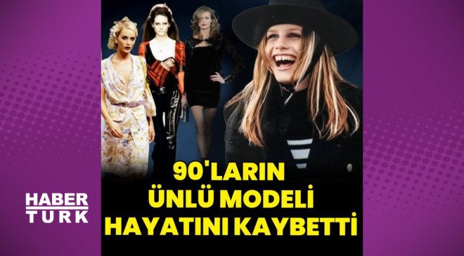 1990'lı yılların süper modeli Georgine Cooper tatilde hayatını kaybetti – Magazin haberleri