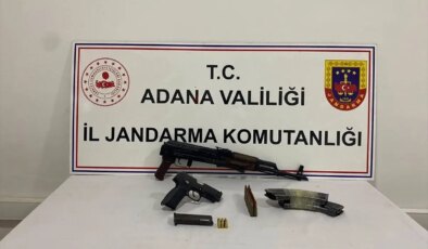 Adana’da Silah Operasyonu: AK-47 ve Tabanca Ele Geçirildi